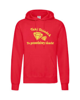 Bluza z kapturem męska TAKI DZIADEK TO SKARB