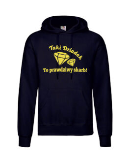 Bluza z kapturem męska TAKI DZIADEK TO SKARB