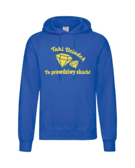 Bluza z kapturem męska TAKI DZIADEK TO SKARB