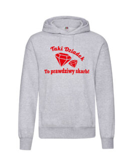 Bluza z kapturem męska TAKI DZIADEK TO SKARB