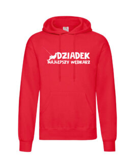 Bluza z kapturem męska DZIADEK NAJLEPSZY WĘDKARZ
