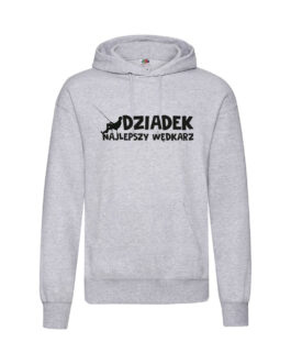 Bluza z kapturem męska DZIADEK NAJLEPSZY WĘDKARZ