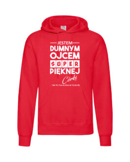 Bluza z kapturem męska DUMNY OJCIEC CÓRKI