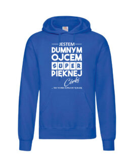 Bluza z kapturem męska DUMNY OJCIEC CÓRKI