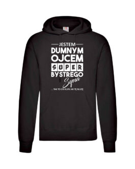 Bluza z kapturem męska DUMNY OJCIEC SYNA