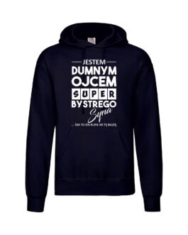 Bluza z kapturem męska DUMNY OJCIEC SYNA