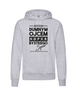 Bluza z kapturem męska DUMNY OJCIEC SYNA