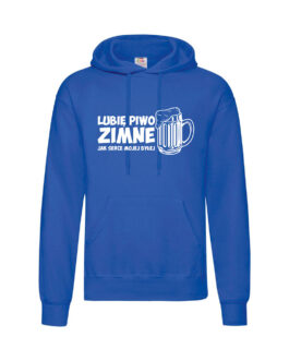 Bluza z kapturem męska LUBIĘ ZIMNE PIWO