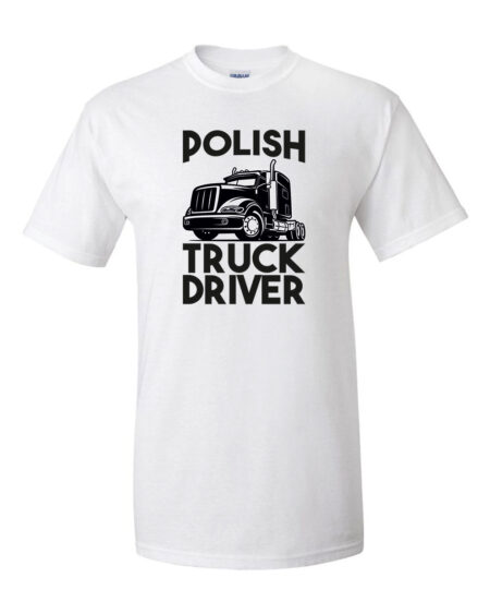 Koszulka męska POLISH TRUCK DRIVER