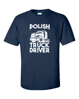 Koszulka męska POLISH TRUCK DRIVER