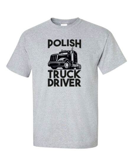 Koszulka męska POLISH TRUCK DRIVER