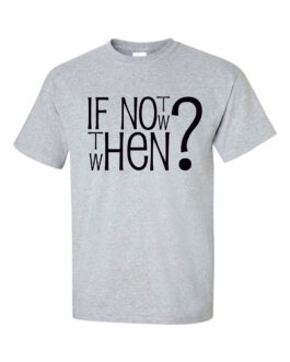 Koszulka męska IF NOT NOW?