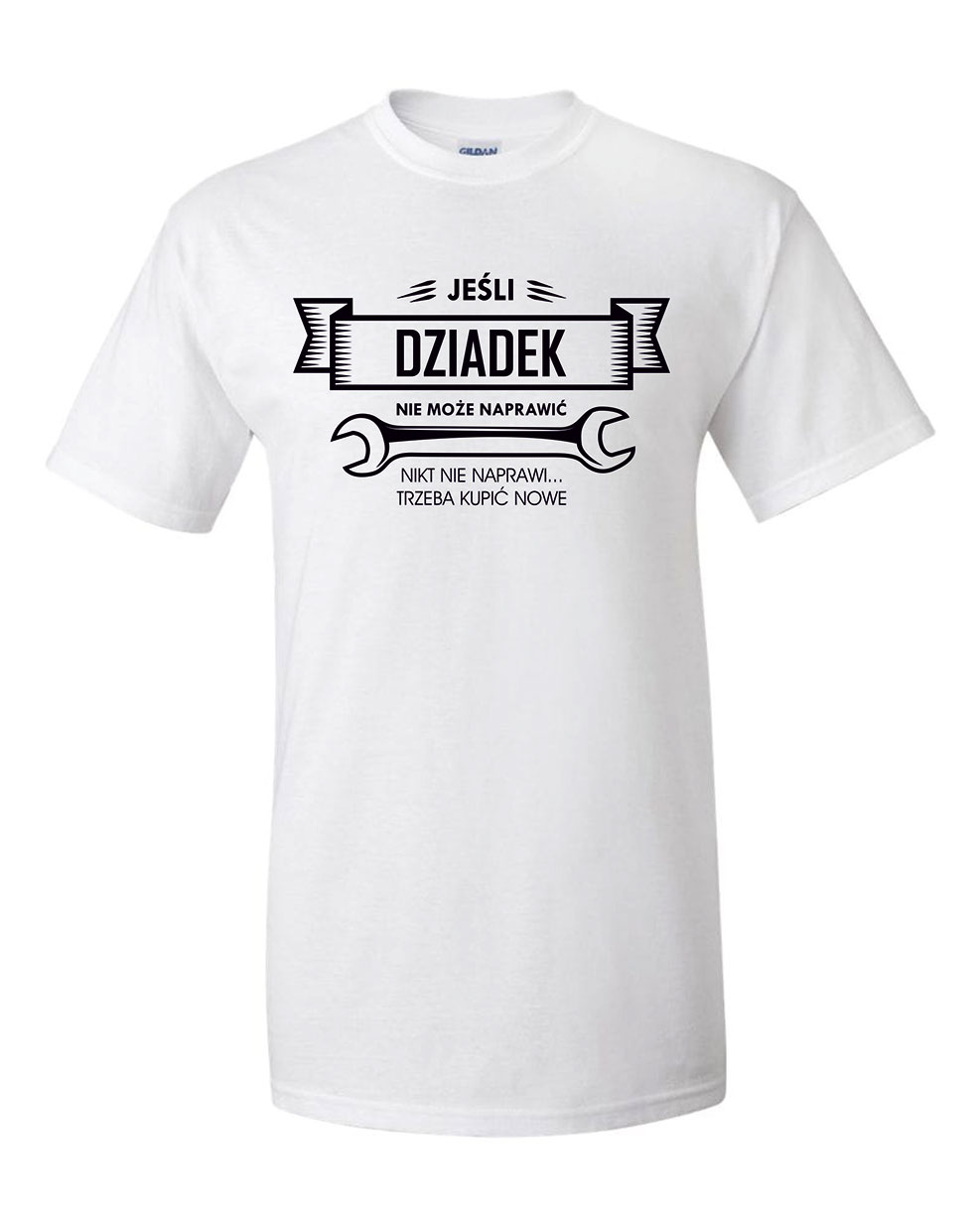koszulka męska jeśli dziadek nie naprawi