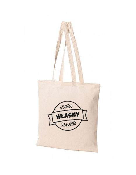torba bawełniana z własnym nadrukiem